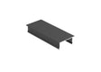 Capuchon en aluminium pour panneau de clôture vertical, 40x60 – Anthracite RAL 7016