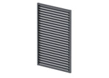Set ALAntrac horizontales Kippsystem 2,3x1,6m mit 1,5m ALAntrac Rautenfüllung 20x105, im ALAntrac Rahmen 50x60
