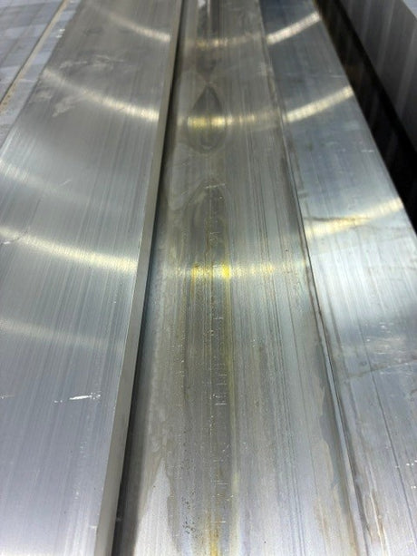 Remplissage de clôture en aluminium 20 x 100 x 1,1 - 6,0 m - Naturel, surface - 2eme classe
