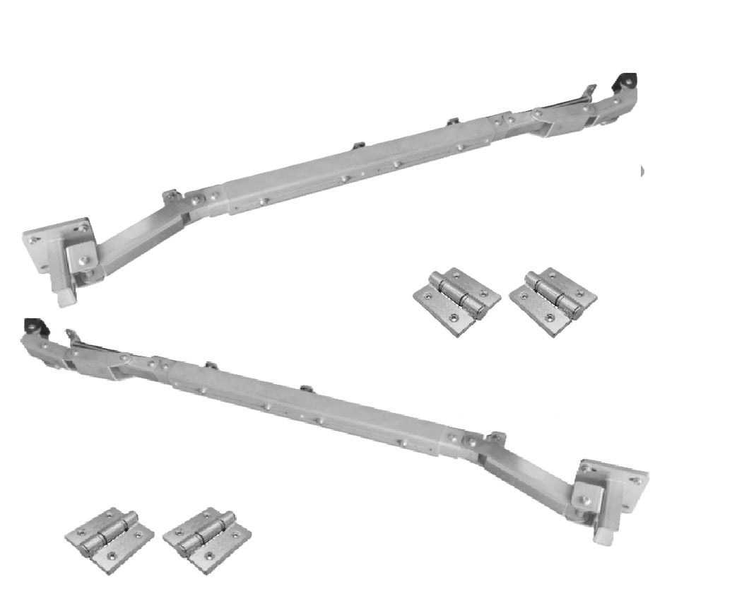 Klappmechanismus für Flügeltore