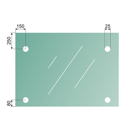 Glass for canopy