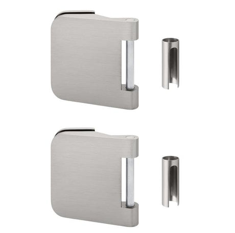 Stainless steel hinge for glass doors office