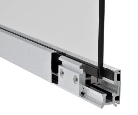 Set of the three-meter glazing profile AISI 304, K