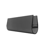 Floor glass door seal. BLACK