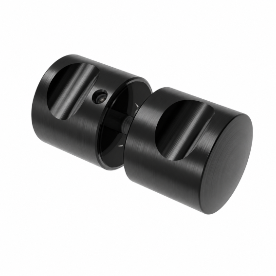 Poignée AISI 304, K320, BLACK