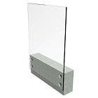 Glass adapters with glass