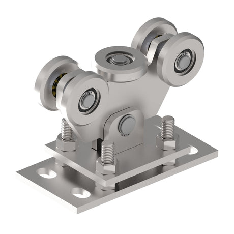 Cantilever Gate Carriage INOX profile 80x80