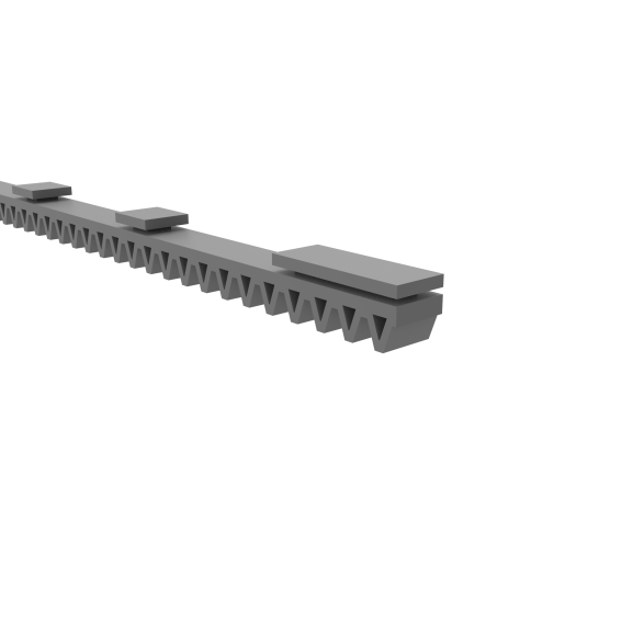 Lightweight tooth rack,max 300kg PVC,light,16x20