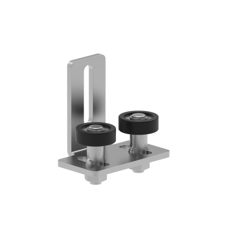 Nylon wheel with bearing, Zn