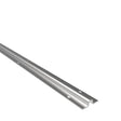Bottom guiding rail - U Zn,55x15mm, t3mm, L3m