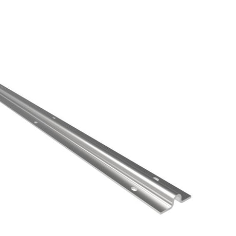 Bottom guiding rail, U, Inox, L6000mm