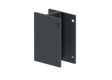 Profil d'ancrage pour fixation latérale de poteau 56x60 – Anthracite RAL 7016