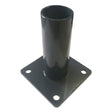 Pfostenkappe ZnPVC D60mm anthrazit
