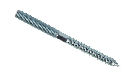 Dowel screw with metric-and wood thread, stainless steel, AISI316, M6x100