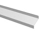 Aluminum fence blind 40,5x105-3000mm