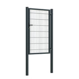 Gate 1pc. 2D BOX ZnPVC 1000x1500mm RAL 7016 anthracite