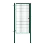 Gate 1pc. 2D BOX ZnPVC 1000x1800mm RAL 6005 green