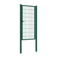 Gate 1pc. 2D BOX ZnPVC 1000x1800mm RAL 6005 green