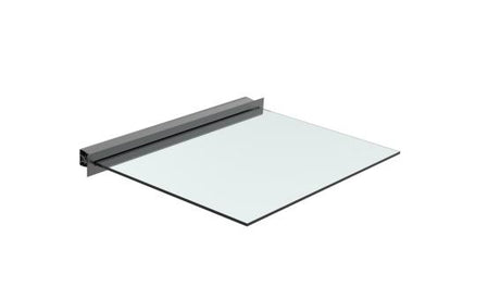 Canopy with aluminium channel profile