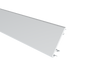 Cover for self-supporting glass canopy