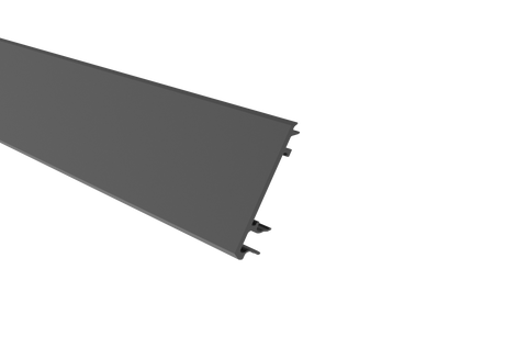 Cover for self-supporting glass canopy