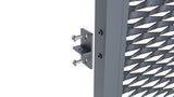 Aluminium-Zaunfeld 2000x1200mm Streckmetall anthrazit.