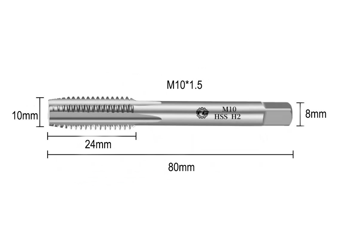Machine tap M10x1,5 HSS-H2