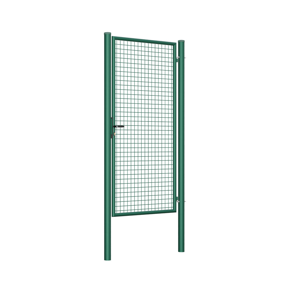 Bránka 1kr. ROUND ZnPVC 1000x2000mm, D75mm, zelena