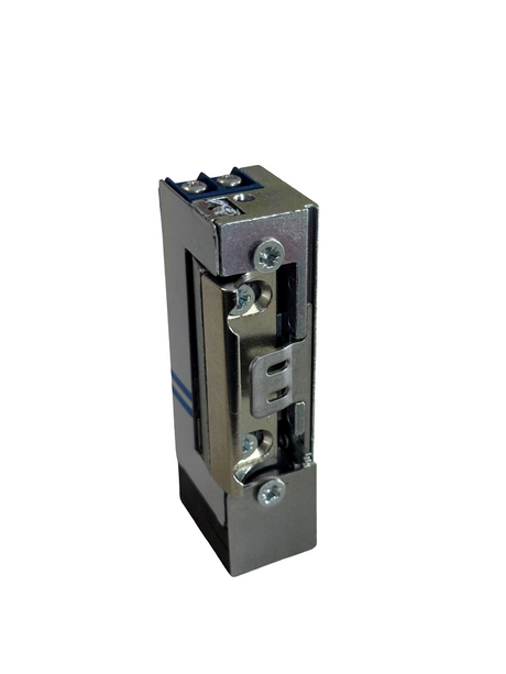 Elektromagnetisches Schloss mit Hilfskontakt, ohne Speicher, 12–24 V AC/DC