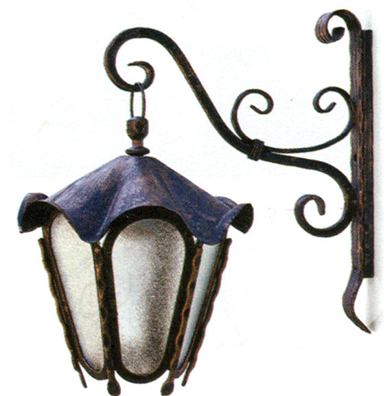 Wall lamp 460x400mm, Fe, patina Cu