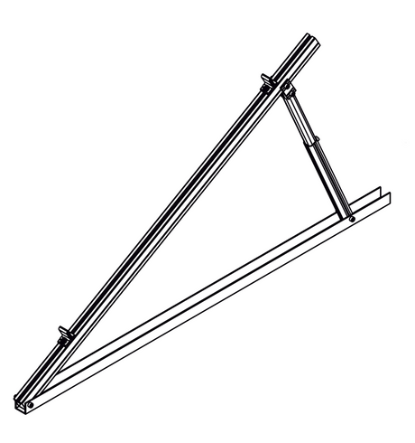 10°-15° adjustable triangle