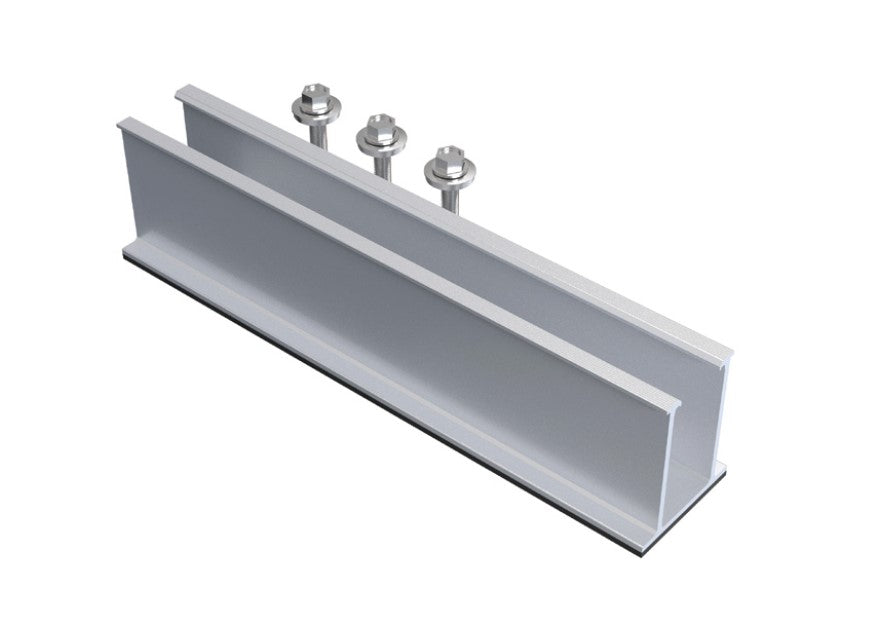 46mm Mounting-rail L200mm for trapezoidal sheets