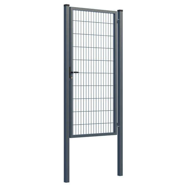 Bránka 1kr. SQUARE ZnPVC 1000x2000mm, antracit