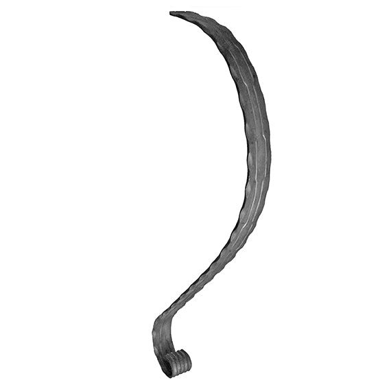 Handrail finish a180, h600mm, P/010-40x5