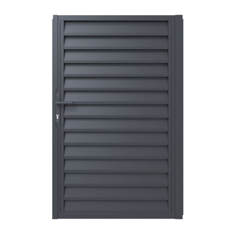 Tor 1flg. Stahl IMPERIAL 900x1500mm,Rechts anthrazit
