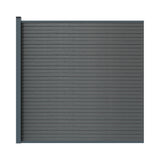 Ensemble de clôture WPC avec poteau 1850mm AURORA gris