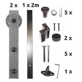 sliding barn door hardware - "Klasiko - SB"