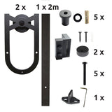 sliding barn door hardware - "Axus"