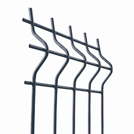 Geschweißtes Zaunfeld 3D ZnPVC 2500x1030x5mm anthrazit