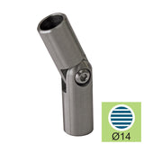 Adjustable flush angle