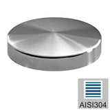 Stainless steel rosette - upper anchoring