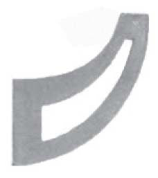 Simple wall-mounted handrail bracket