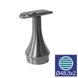 Handrail bracket AISI304, d48,3x2/H68mm