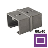 Pince a verre - embout AISI 316,60x40mm