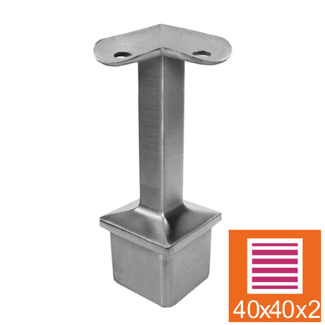 Handrail bracket for corners