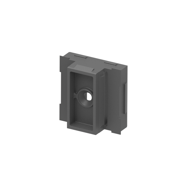 Click-lock connector for façade system, 45 x 25  – Anthracite RAL 7016, 50pcs