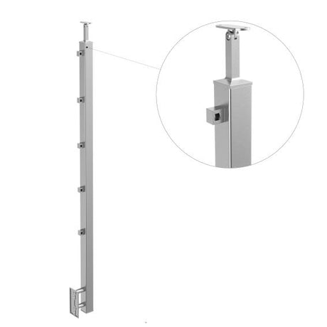 Stainless steel pole JP, BK-stairs AISI304, 40x40x