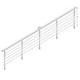 Railing JP, BR STAIRS AISI304, 40x40x2/4xd12/H900/