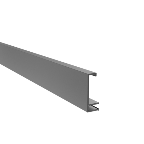 Aluminum fence adapter for fillings - 1700mm cover strip