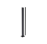 Aluminium pole, VK-straight, corner R